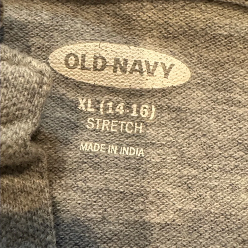 Old Navy Heather Gray Polo Shirt Size XL 14/16 Boys